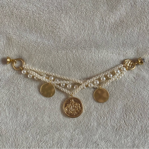 Gold Pearl Bracelet Zenzii - Picture 3 of 5